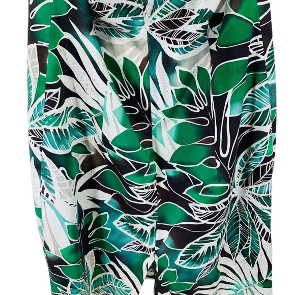 Jones New York Ladies printed Cotton Halter Dress - Sz 8 - Picture 5 of 13